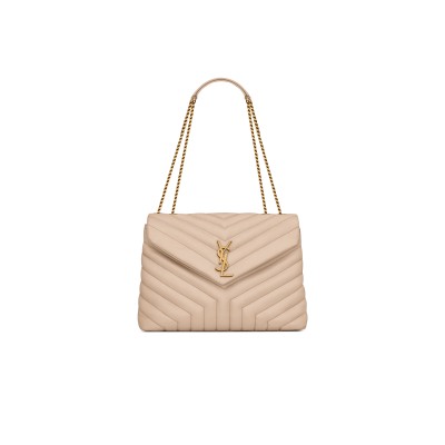YSL LOULOU MEDIUM IN QUILTED LEATHER 574946DV7272721 (32*22*12cm)
